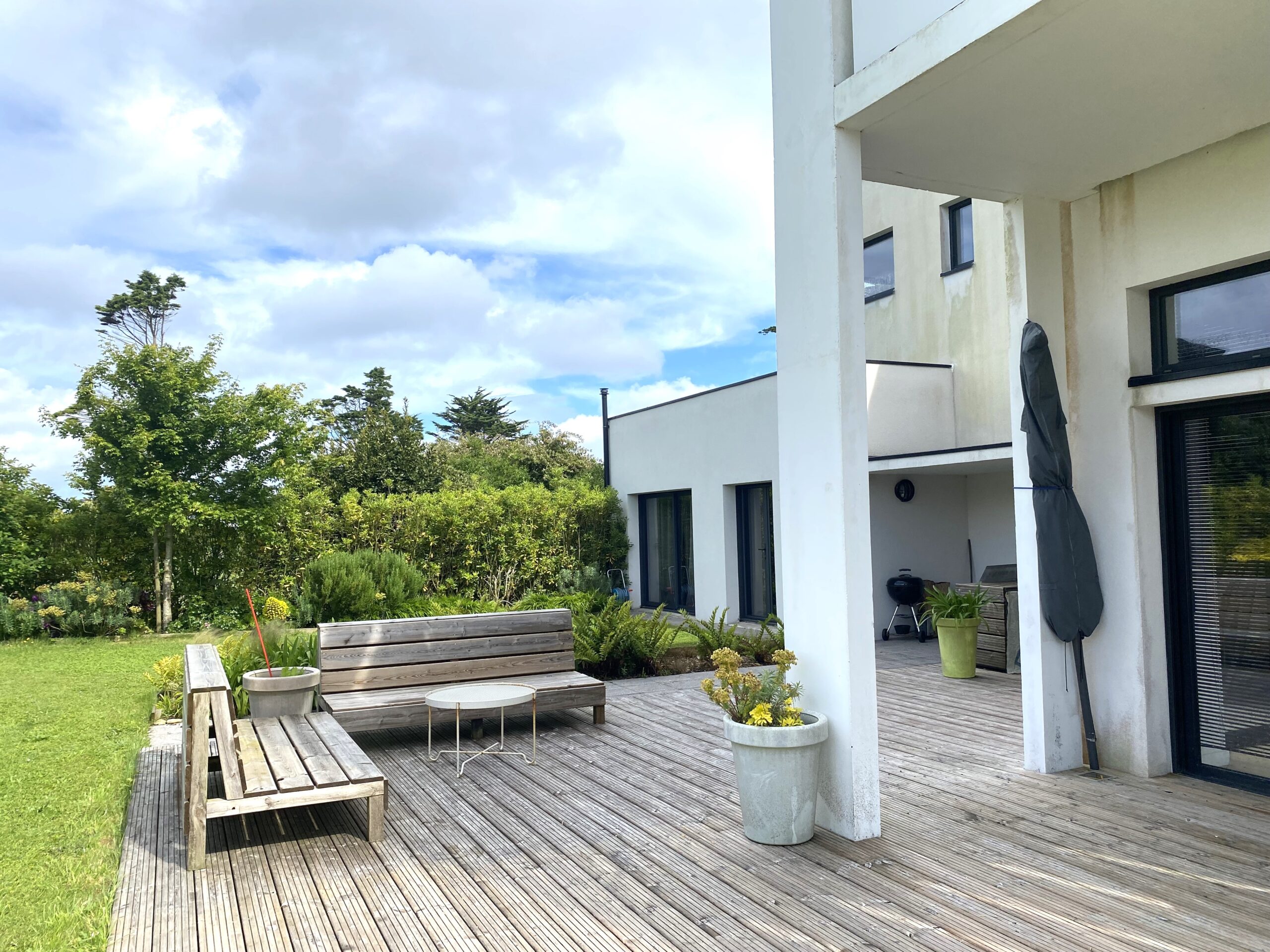 Terrasse - LA VILLA DE LA POINTE Saint Pabu