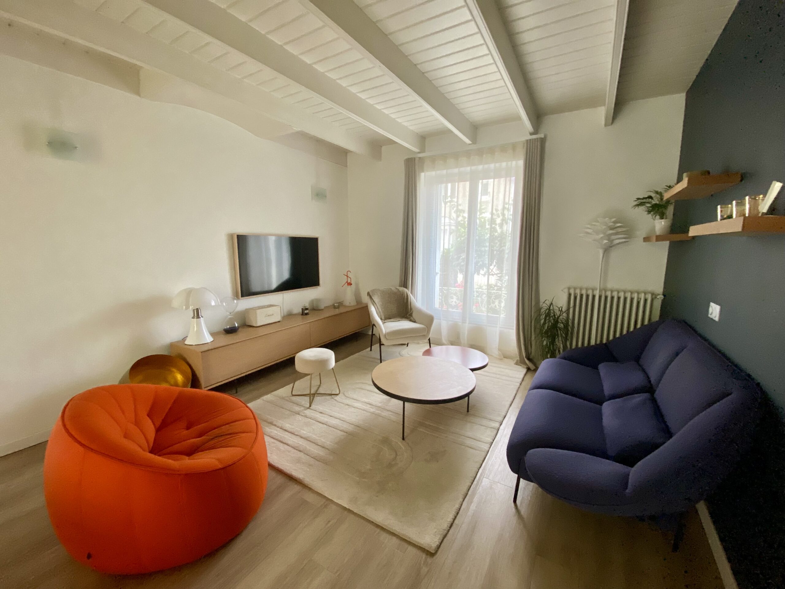 Salon moderne et lumineux- LES ORCHIDEES, Saint Marc Brest