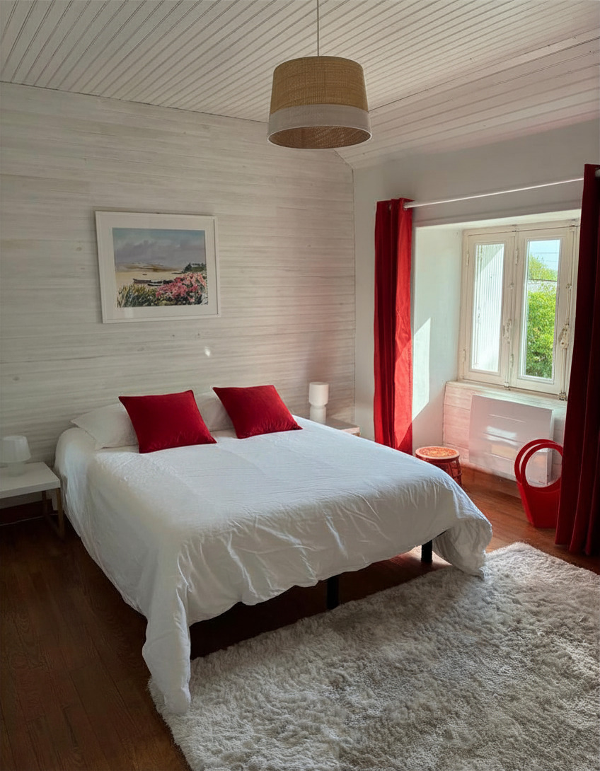 Chambre double - KERLAGADOC